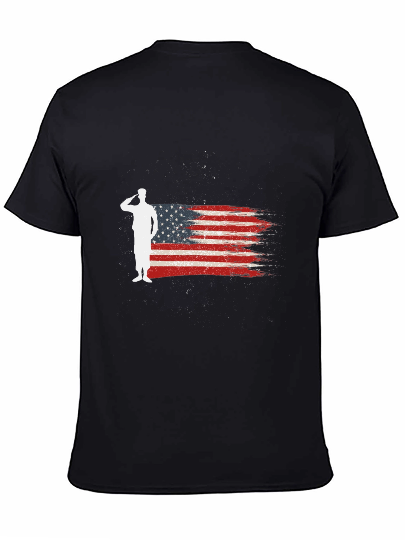 Patriotic Salute Graphic Tee