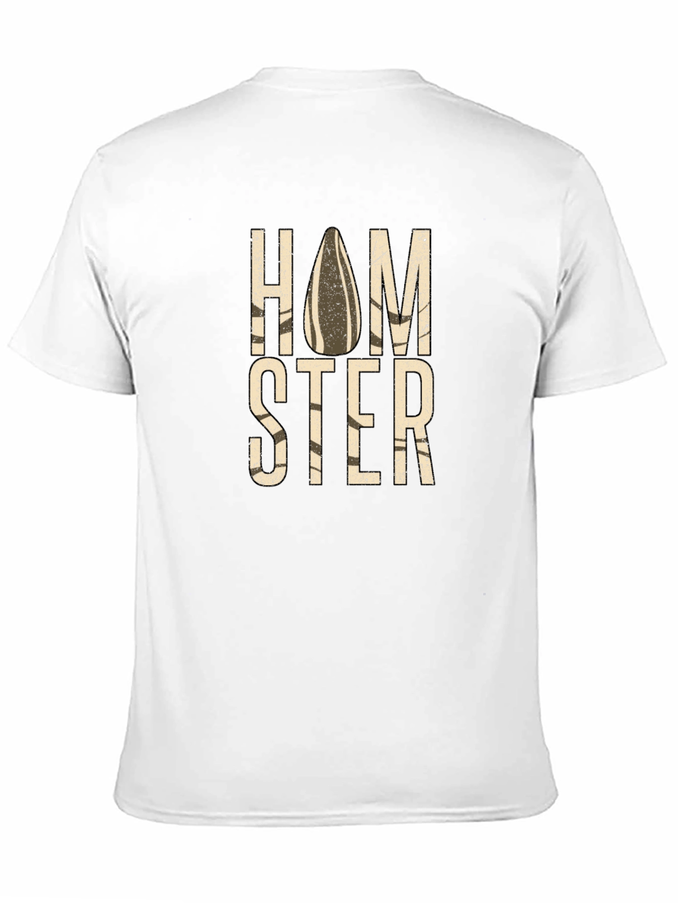 Homster Funny Graphic Tee - Black Cotton T-Shirt