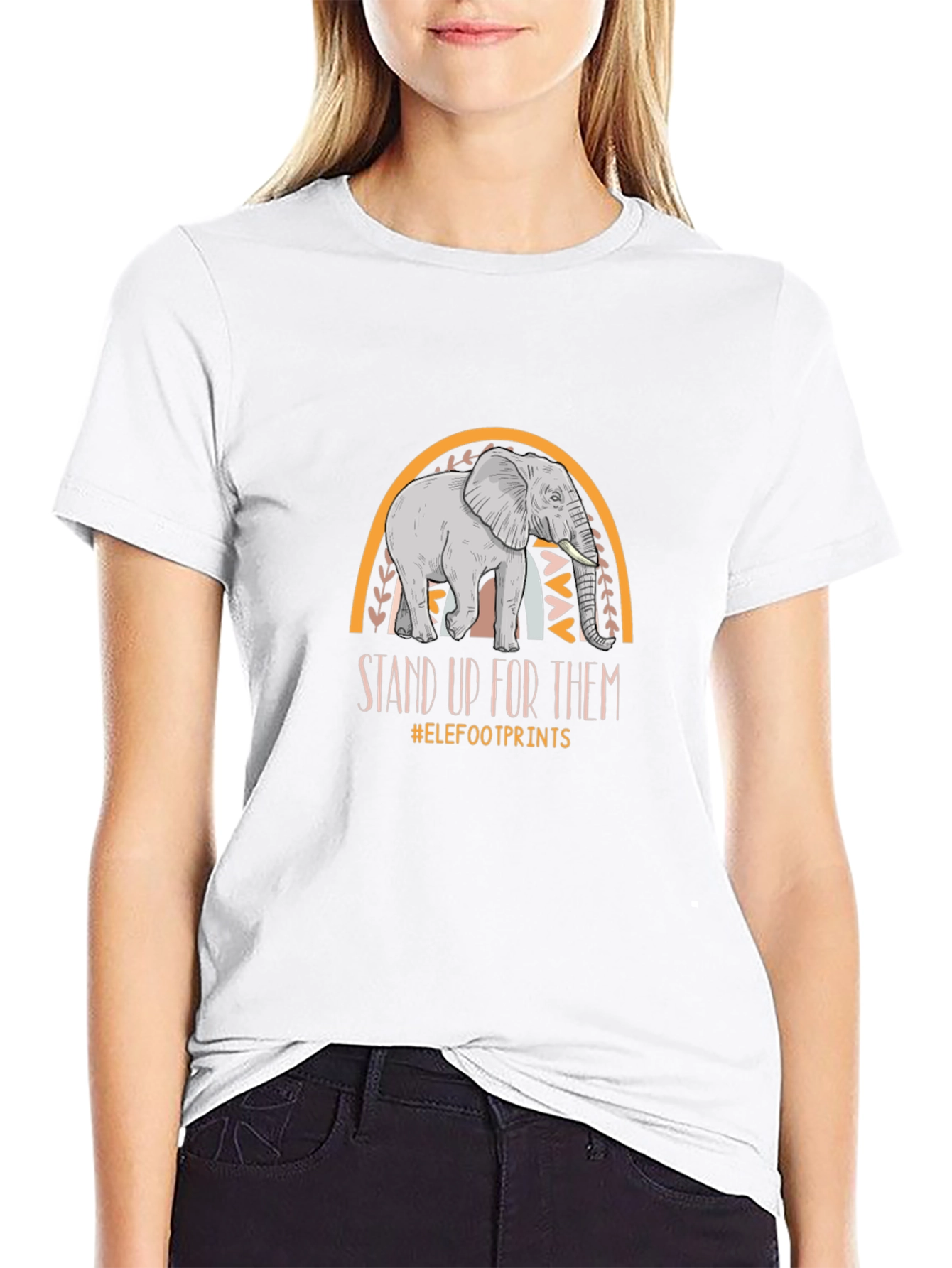 Elephant Conservation T-Shirt - Stand Up For Them