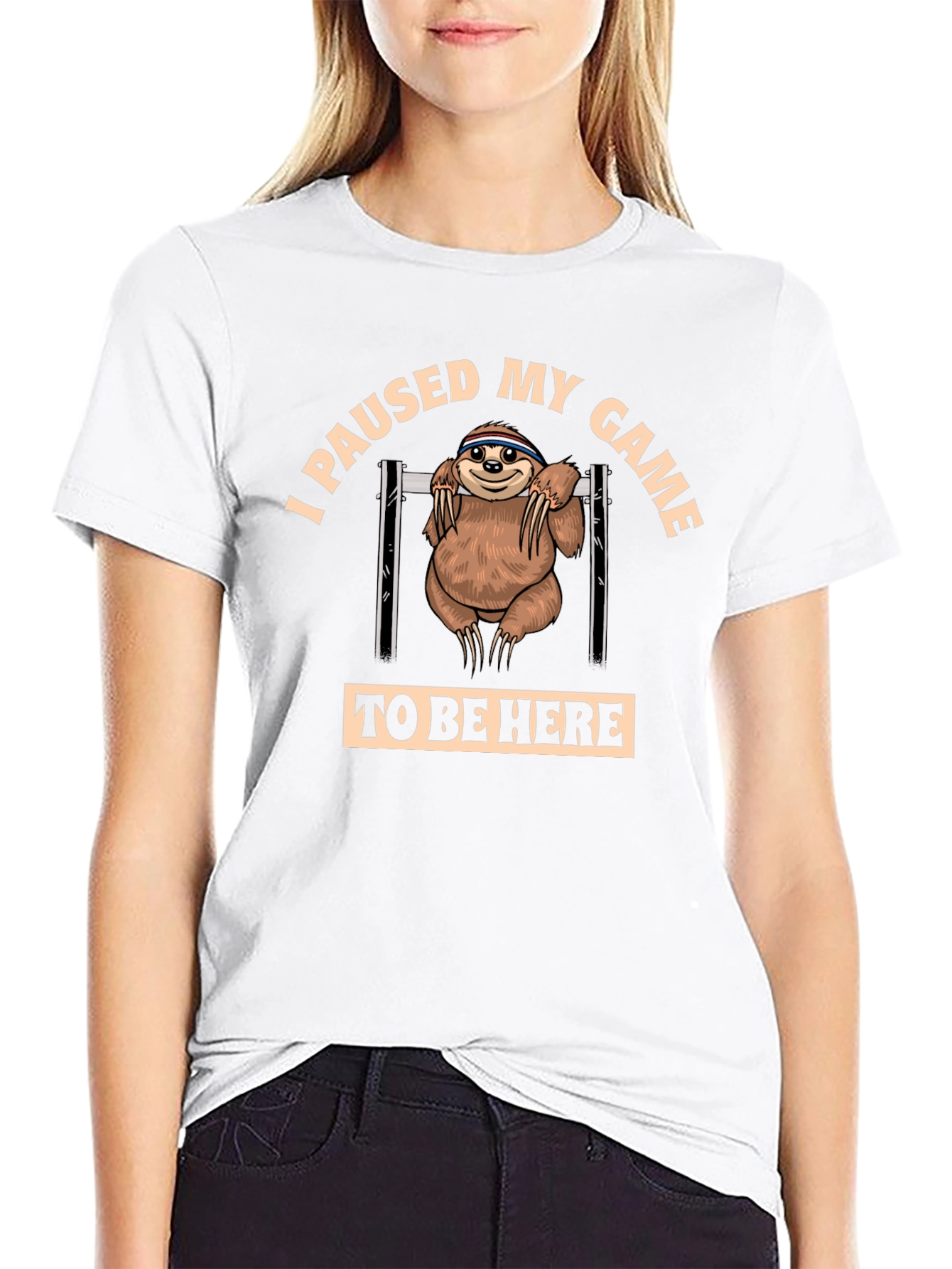 Paused My Game Sloth T-Shirt