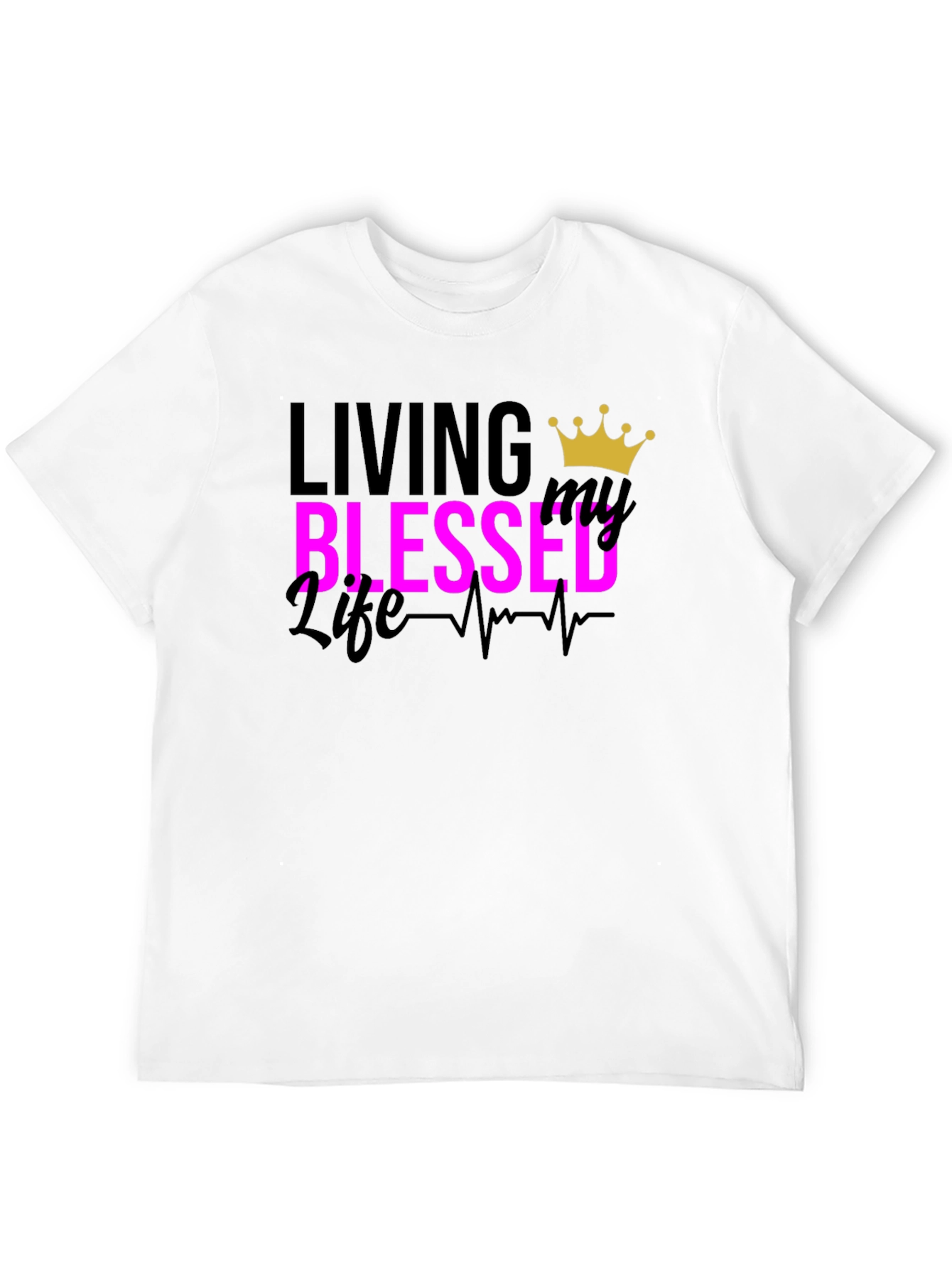 Blessed Life Graphic Tee - Black
