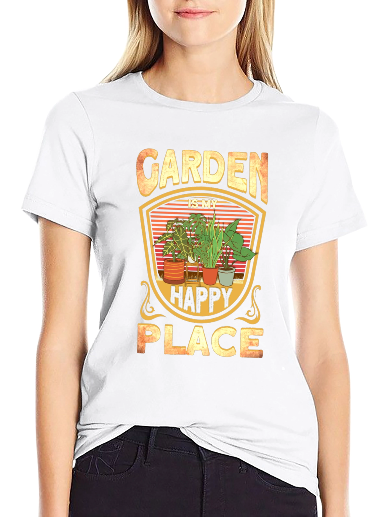 Garden Is My Happy Place T-Shirt
