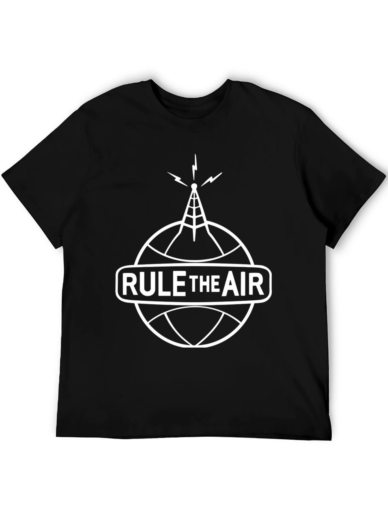 Rule the Air Graphic T-Shirt - Black Tee