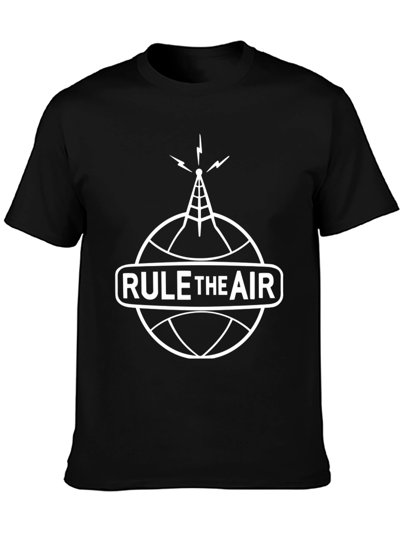 Rule the Air Graphic T-Shirt - Black Tee