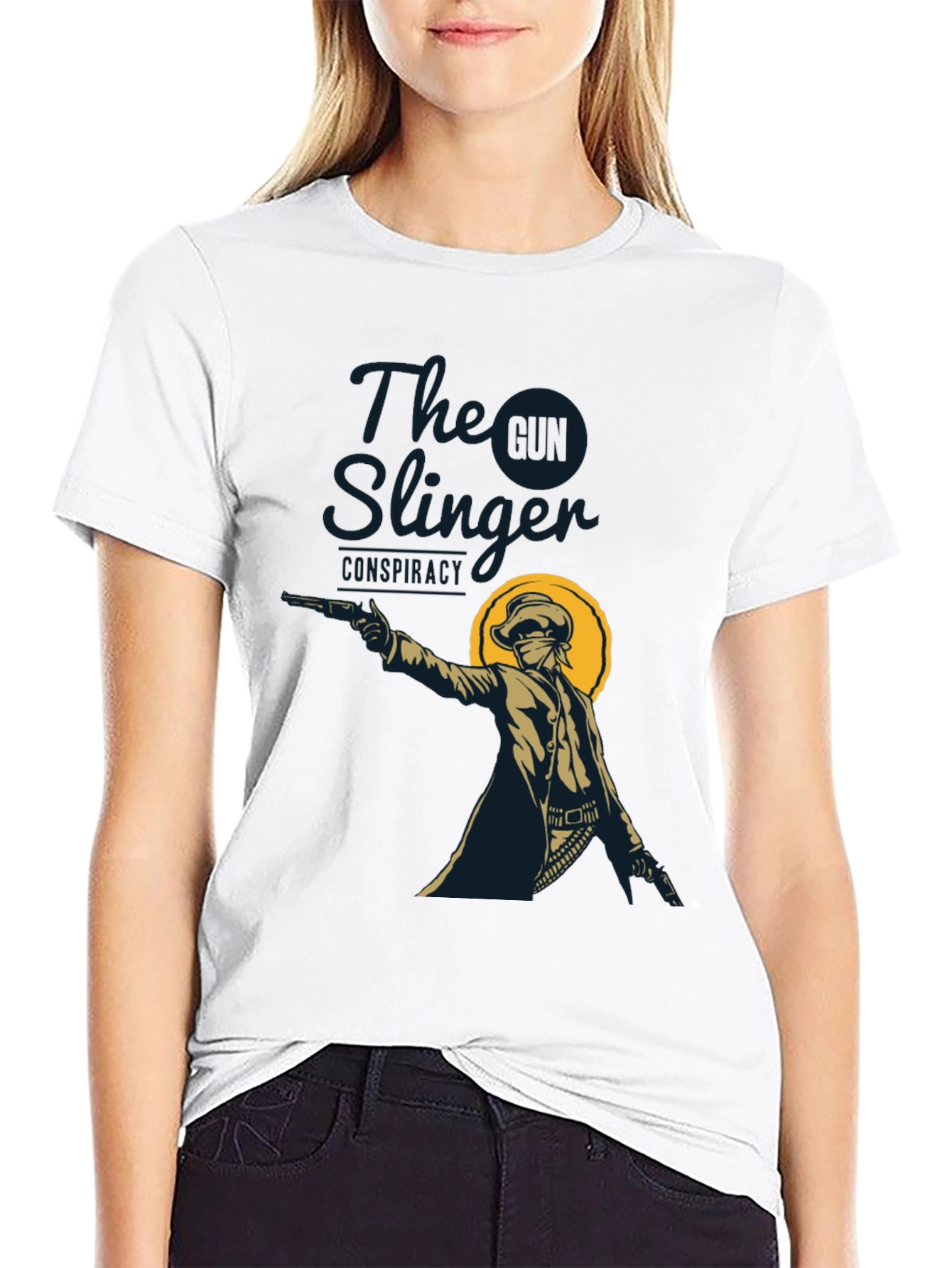 The Slinger T-Shirt - Cowboy Design