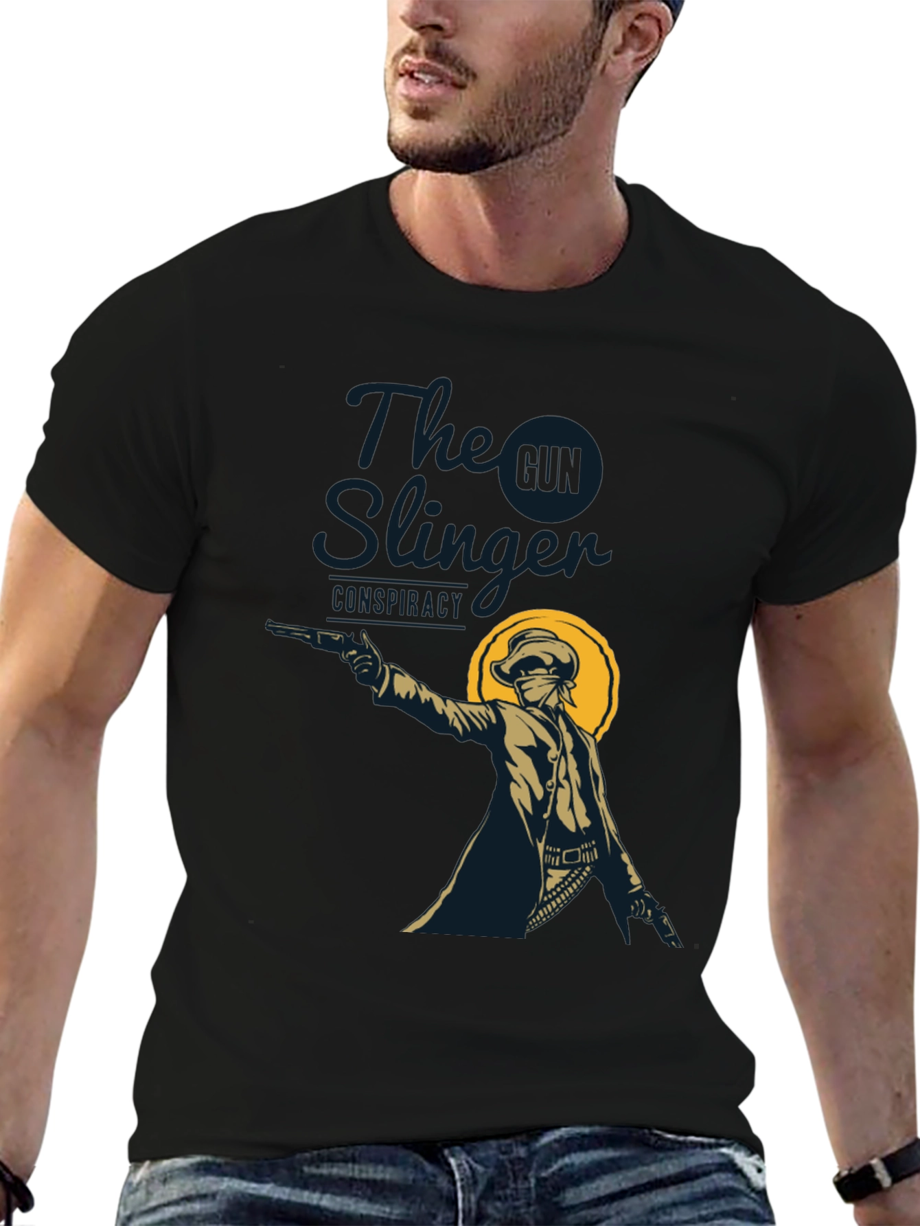 The Slinger T-Shirt - Cowboy Design