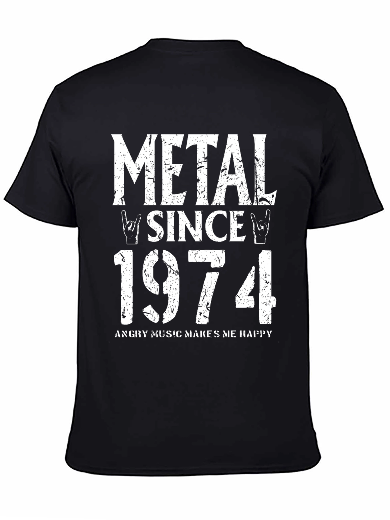 Metal Since 1974 Graphic T-Shirt