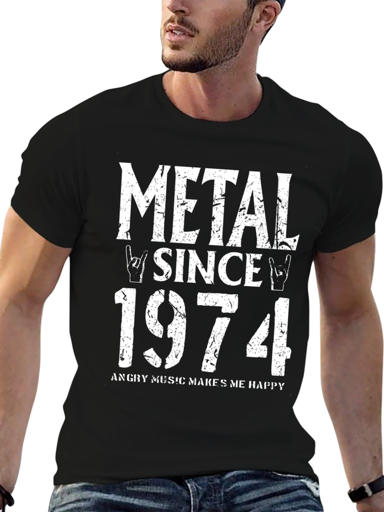 Metal Since 1974 Graphic T-Shirt