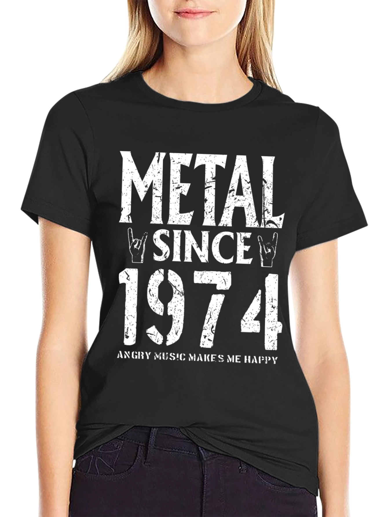 Metal Since 1974 Graphic T-Shirt
