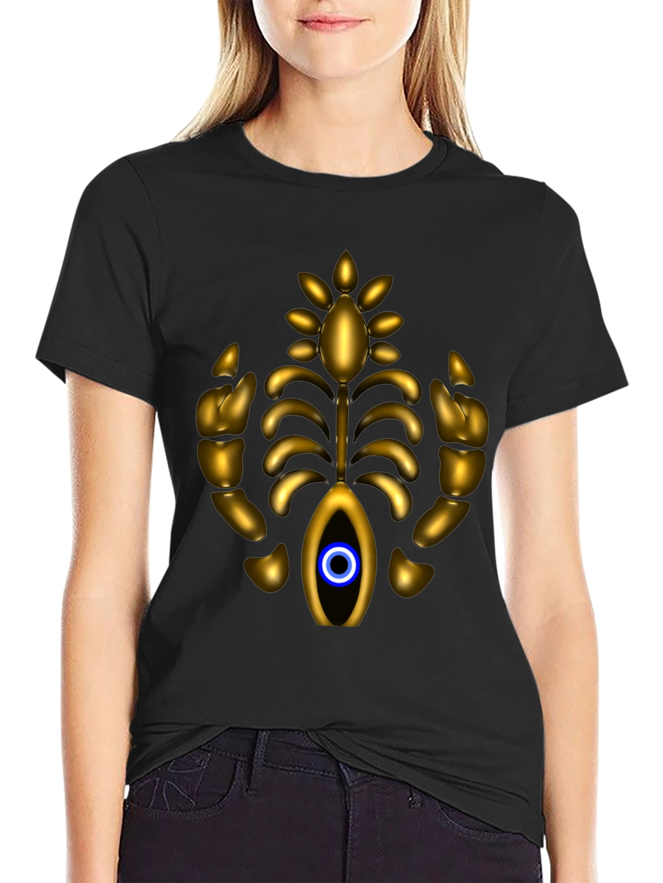 Golden Eye Graphic T-Shirt