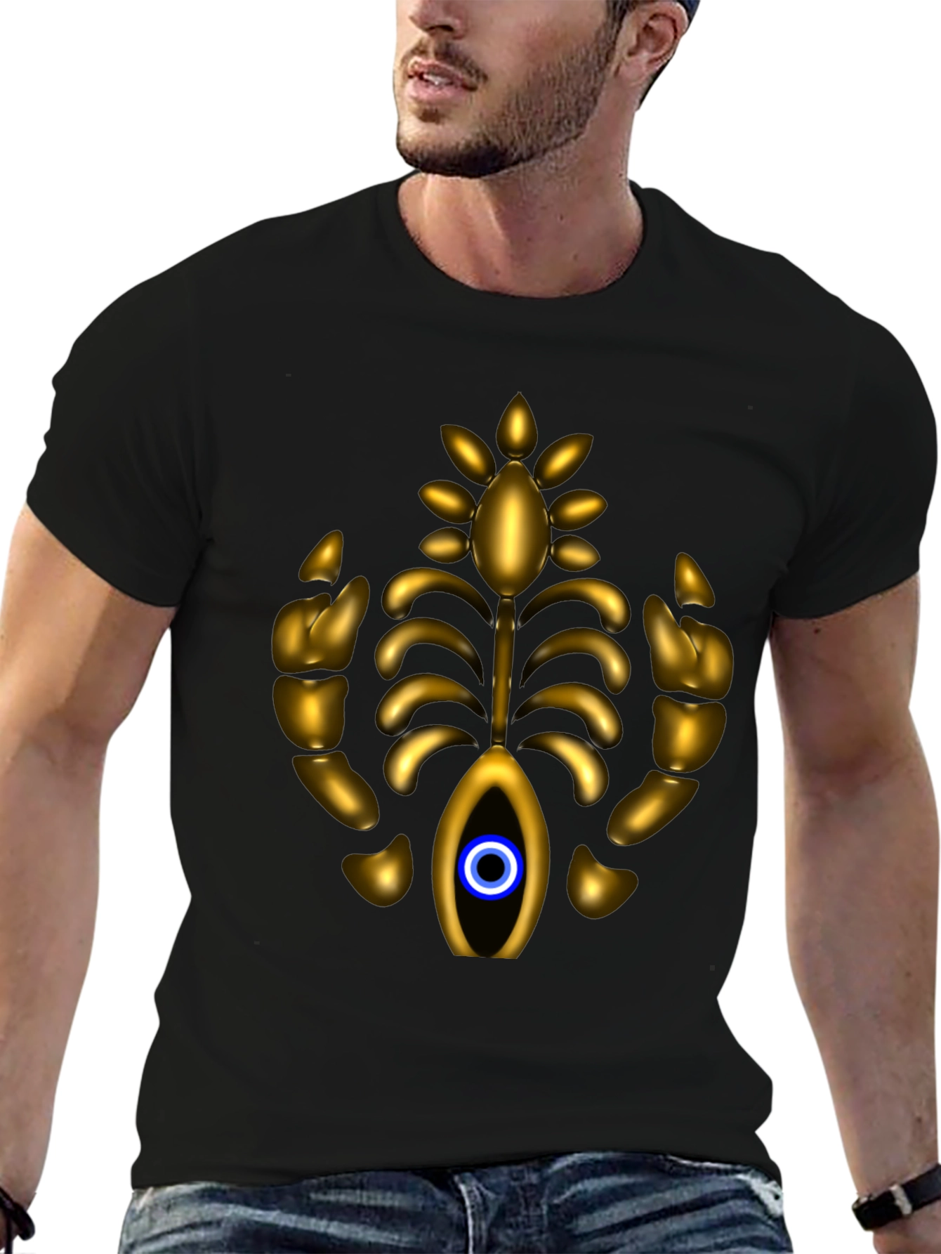 Golden Eye Graphic T-Shirt