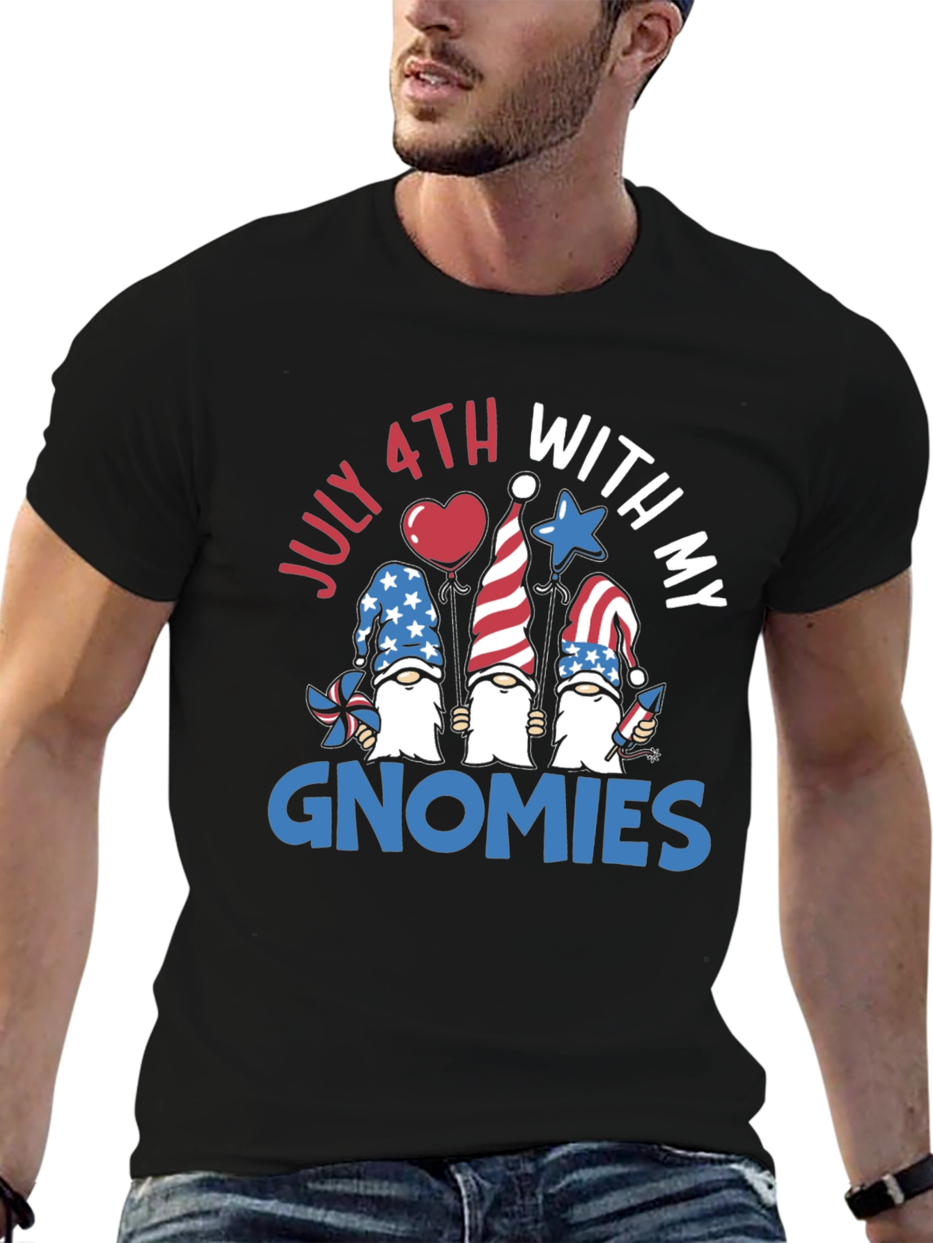 July 4th Gnomies T-Shirt