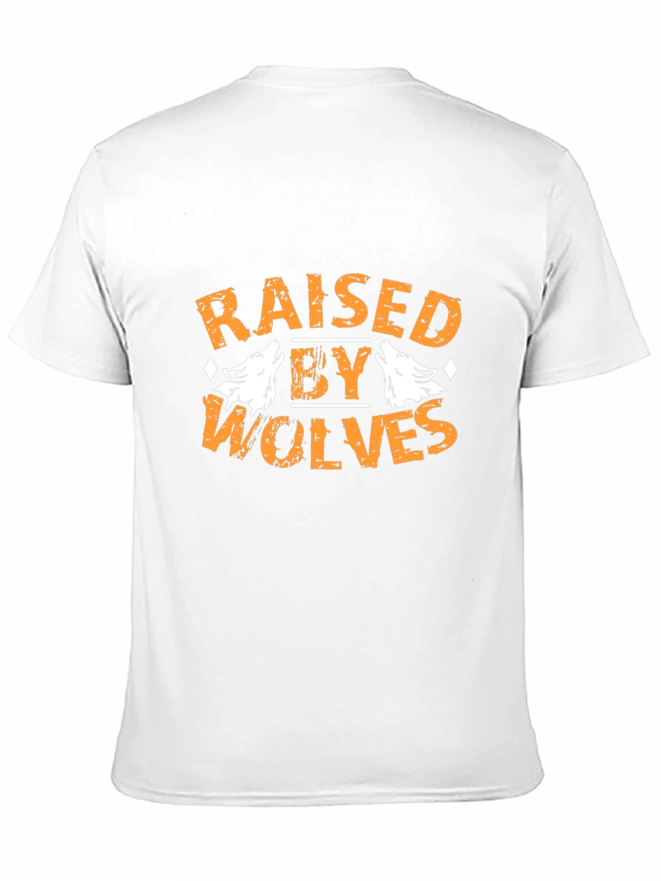 Raised By Wolves Graphic Tee - Black Cotton T-Shirt