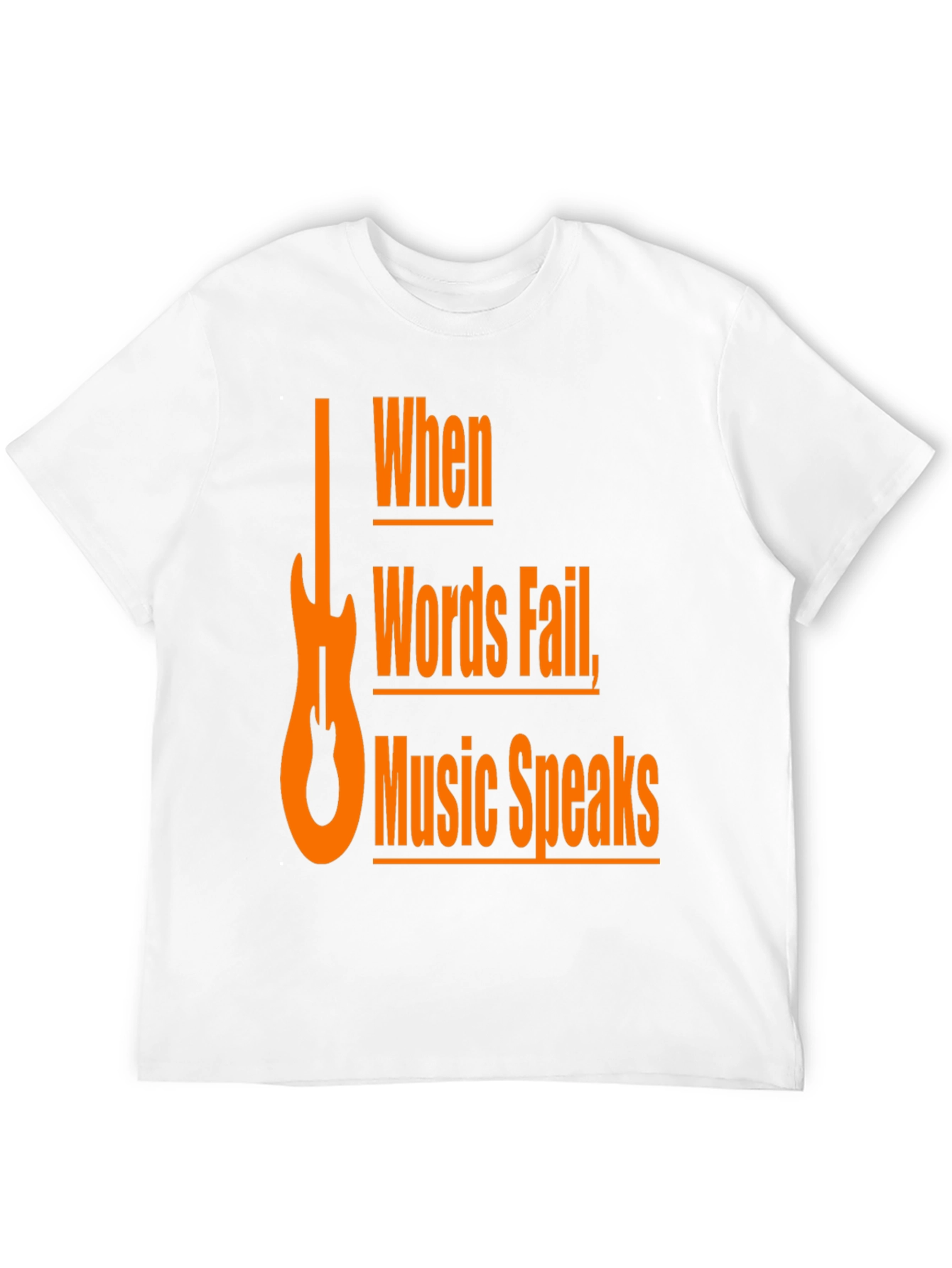 Music Speaks Graphic T-Shirt