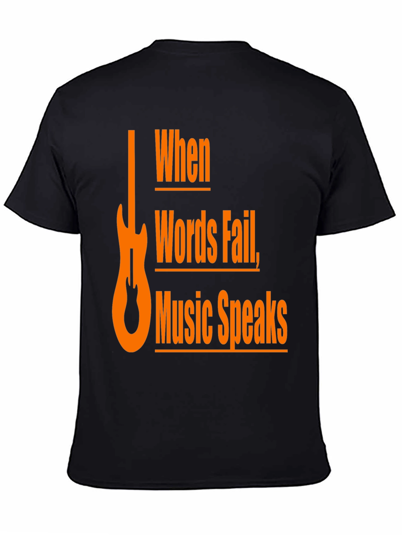 Music Speaks Graphic T-Shirt