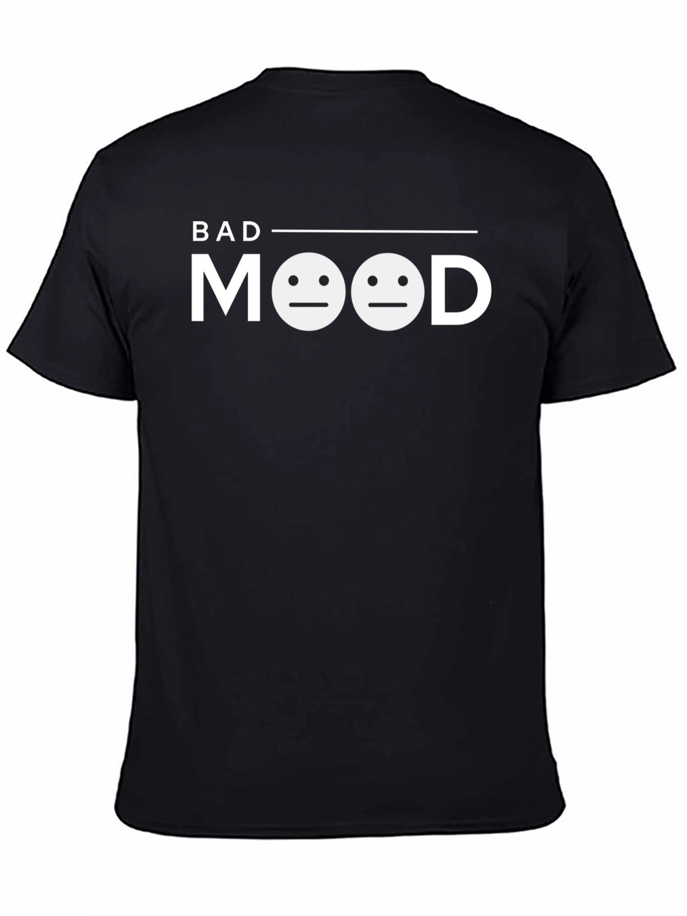 Bad Mood Graphic Tee - Unisex Casual T-Shirt