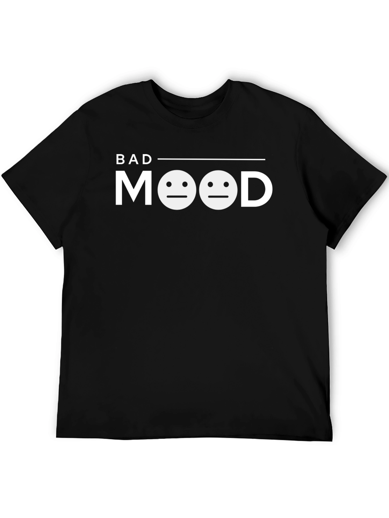 Bad Mood Graphic Tee - Unisex Casual T-Shirt