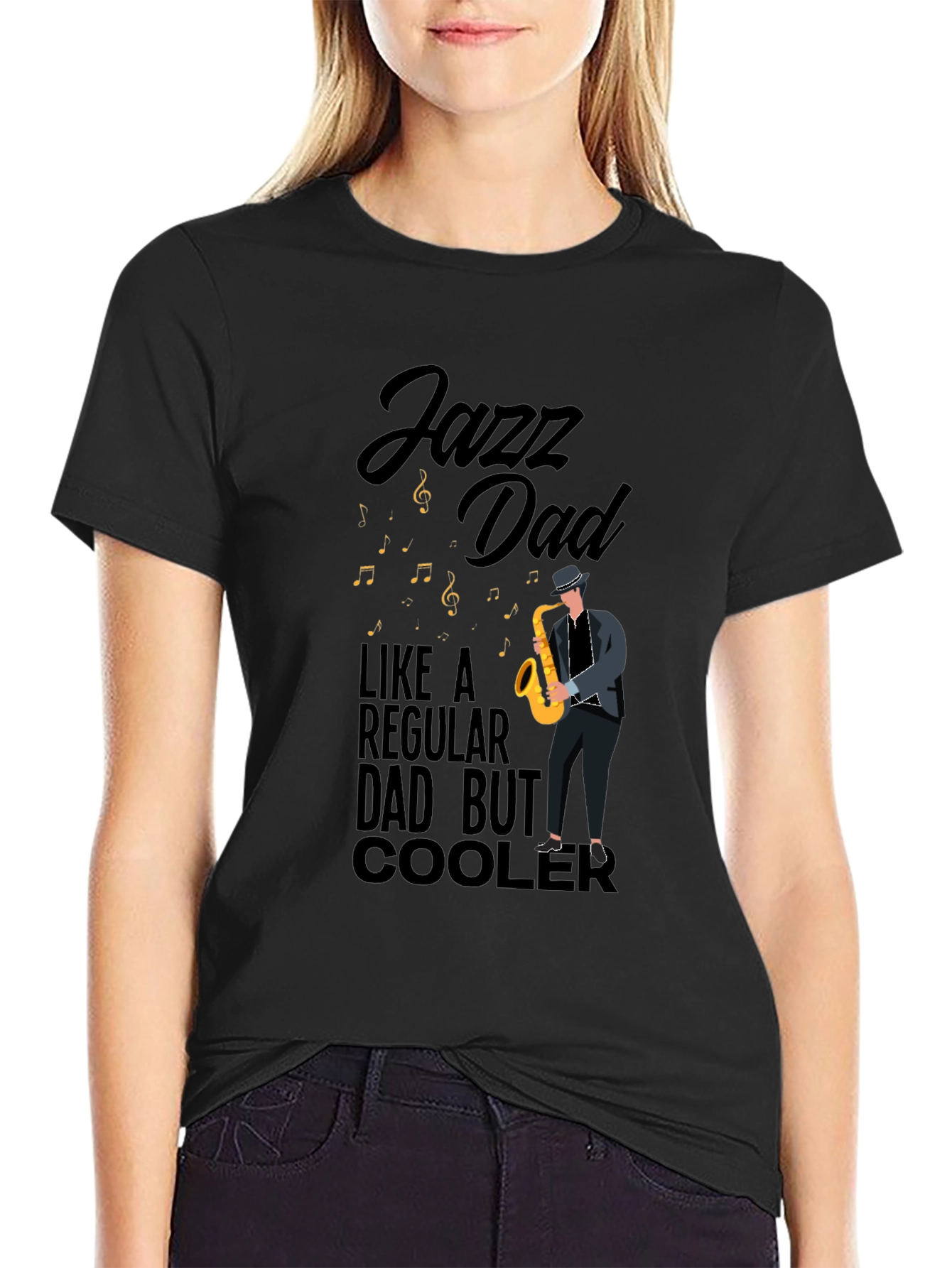 Jazz Dad T-Shirt - Cool Fathers Day Gift