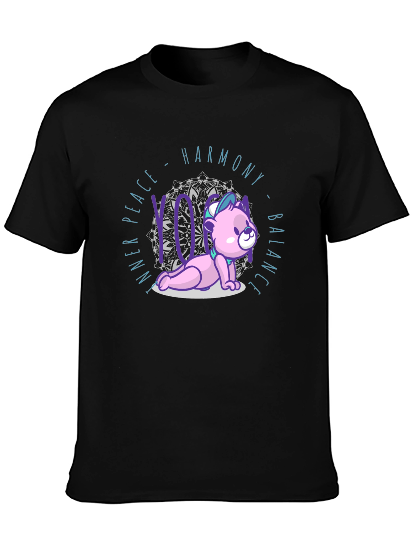 Yoga Bear T-Shirt: Harmony & Balance