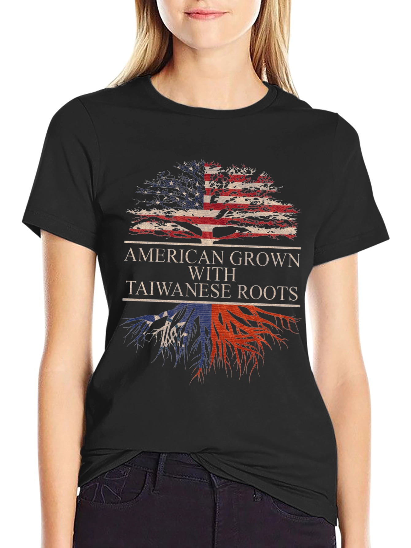 American Grown with Taiwanese Roots T-Shirt