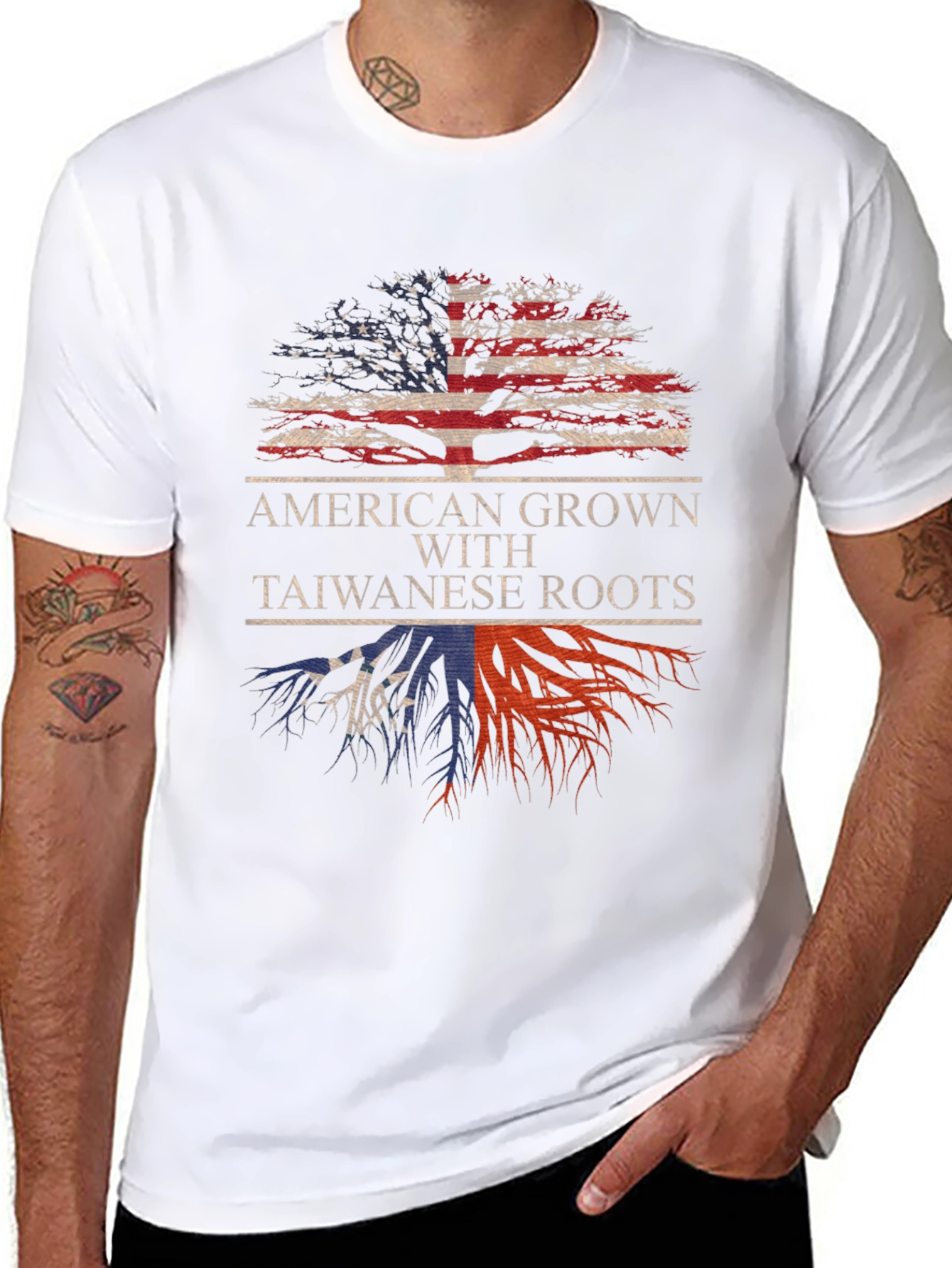 American Grown with Taiwanese Roots T-Shirt
