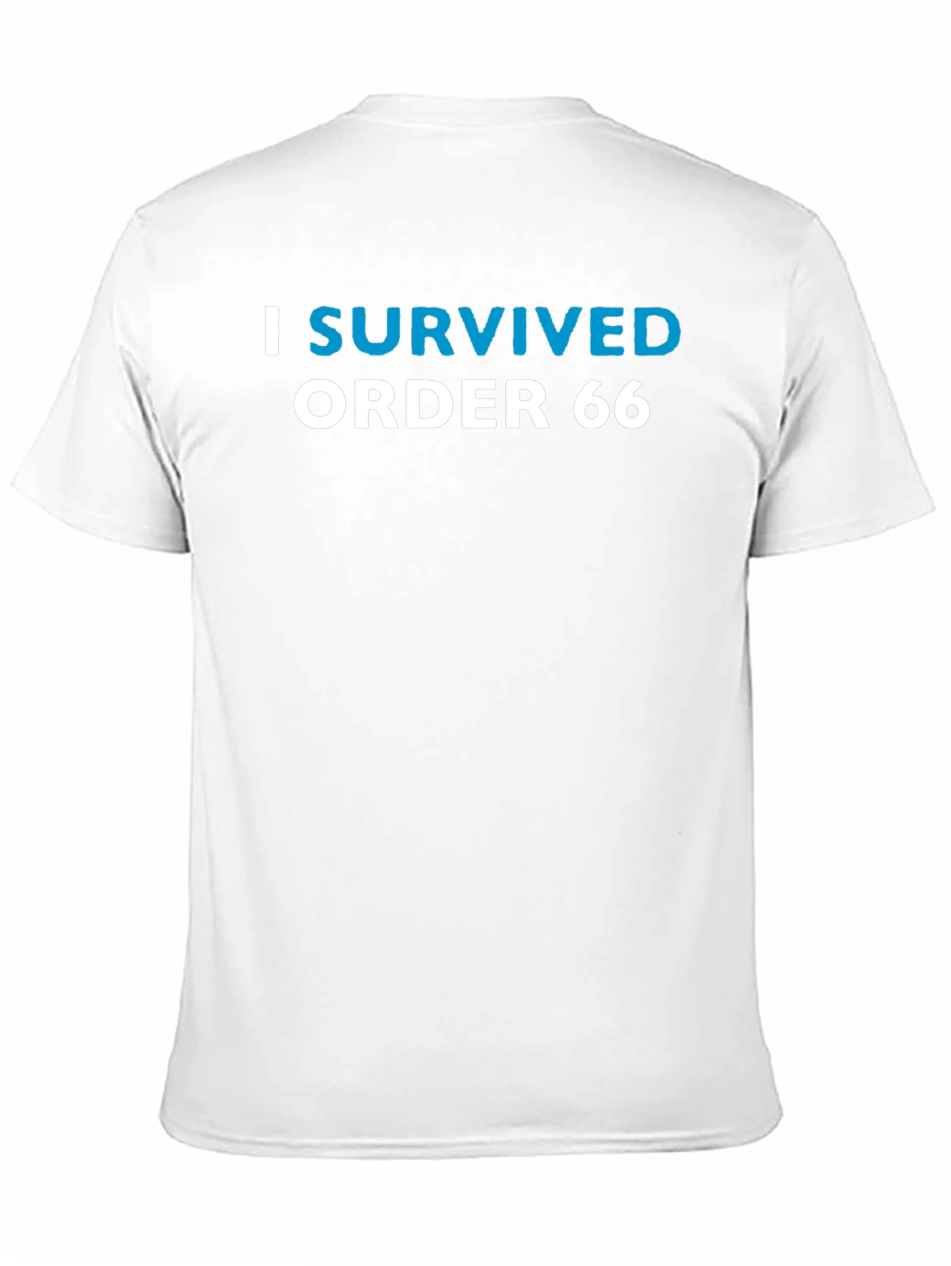 I Survived Order 66 Black T-Shirt