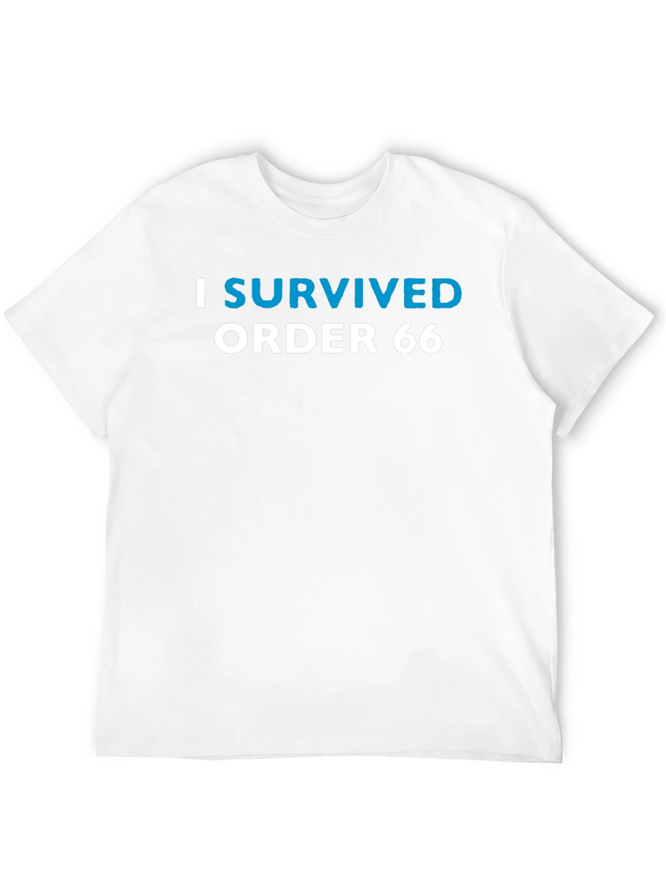 I Survived Order 66 Black T-Shirt