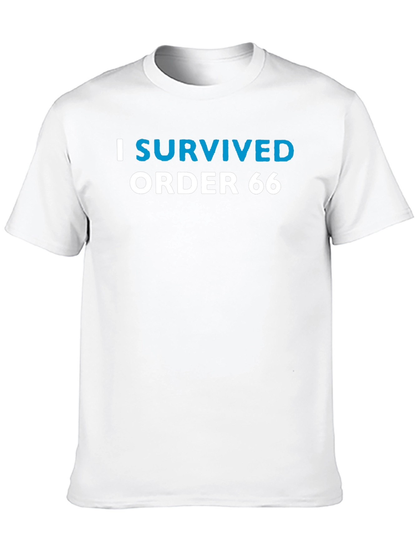 I Survived Order 66 Black T-Shirt