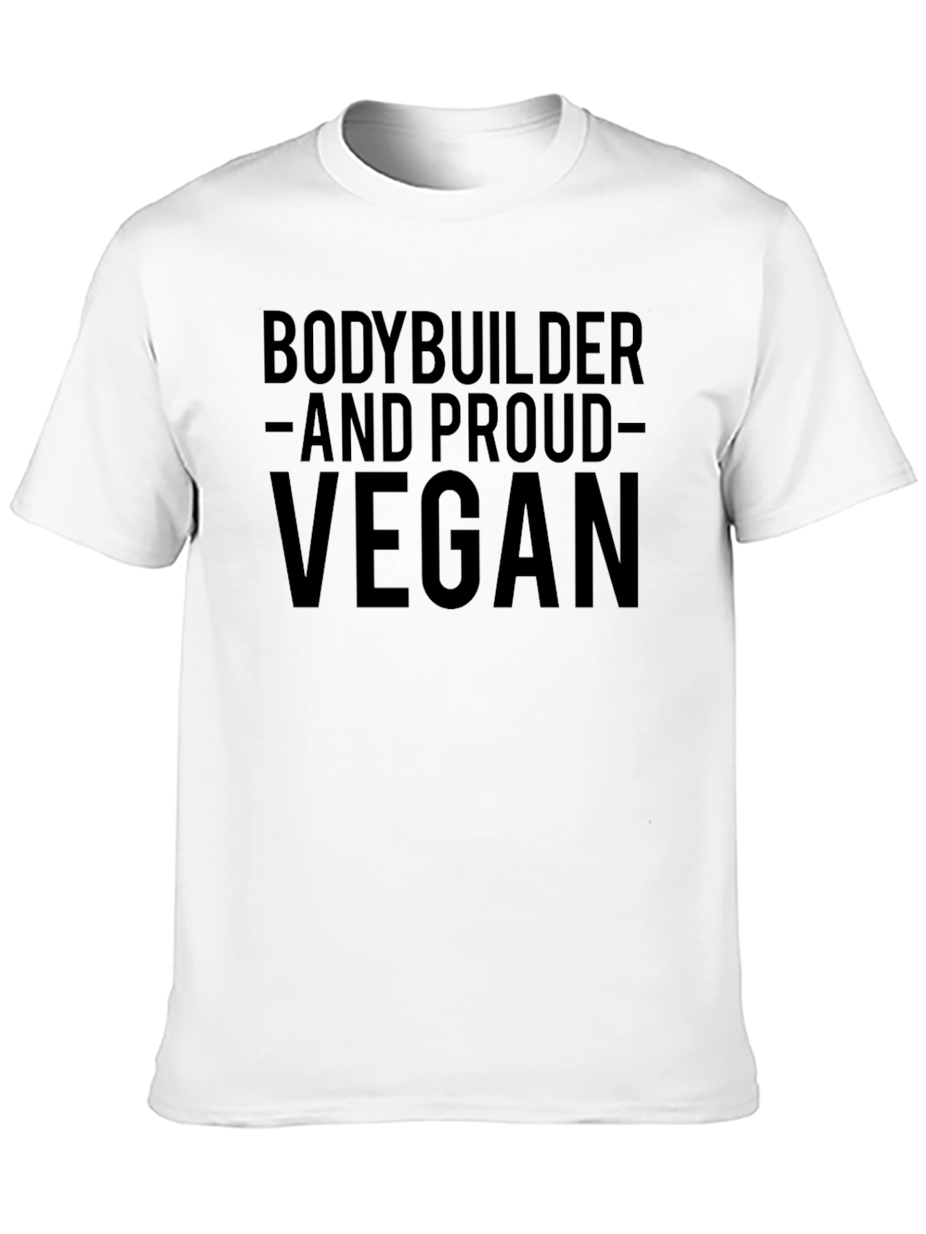Vegan Bodybuilder Graphic T-Shirt