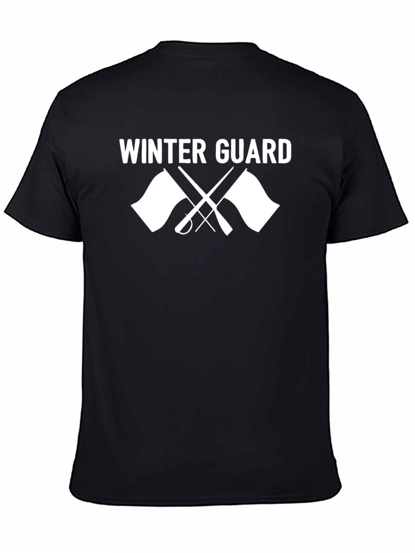 Winter Guard Graphic T-Shirt - Black