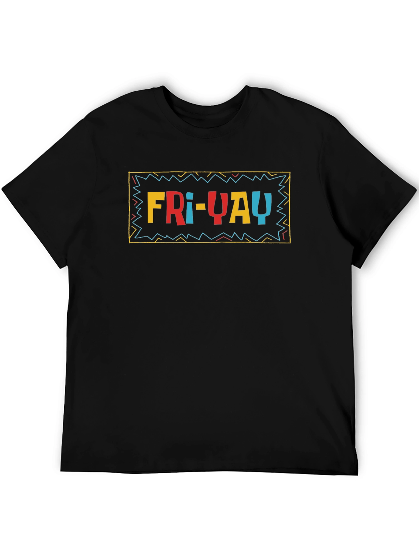 Fri-Yay Graphic Tee - Black