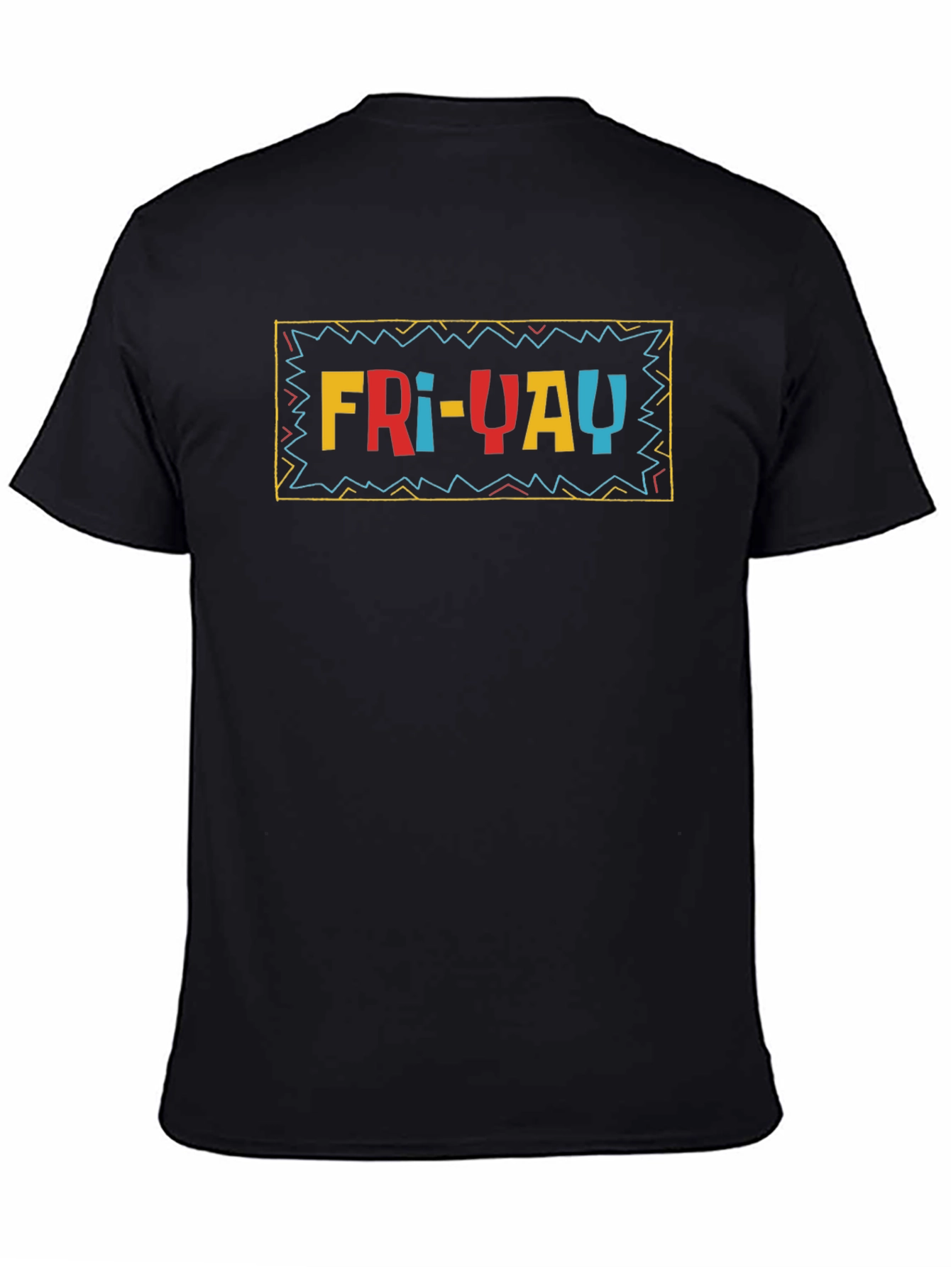 Fri-Yay Graphic Tee - Black