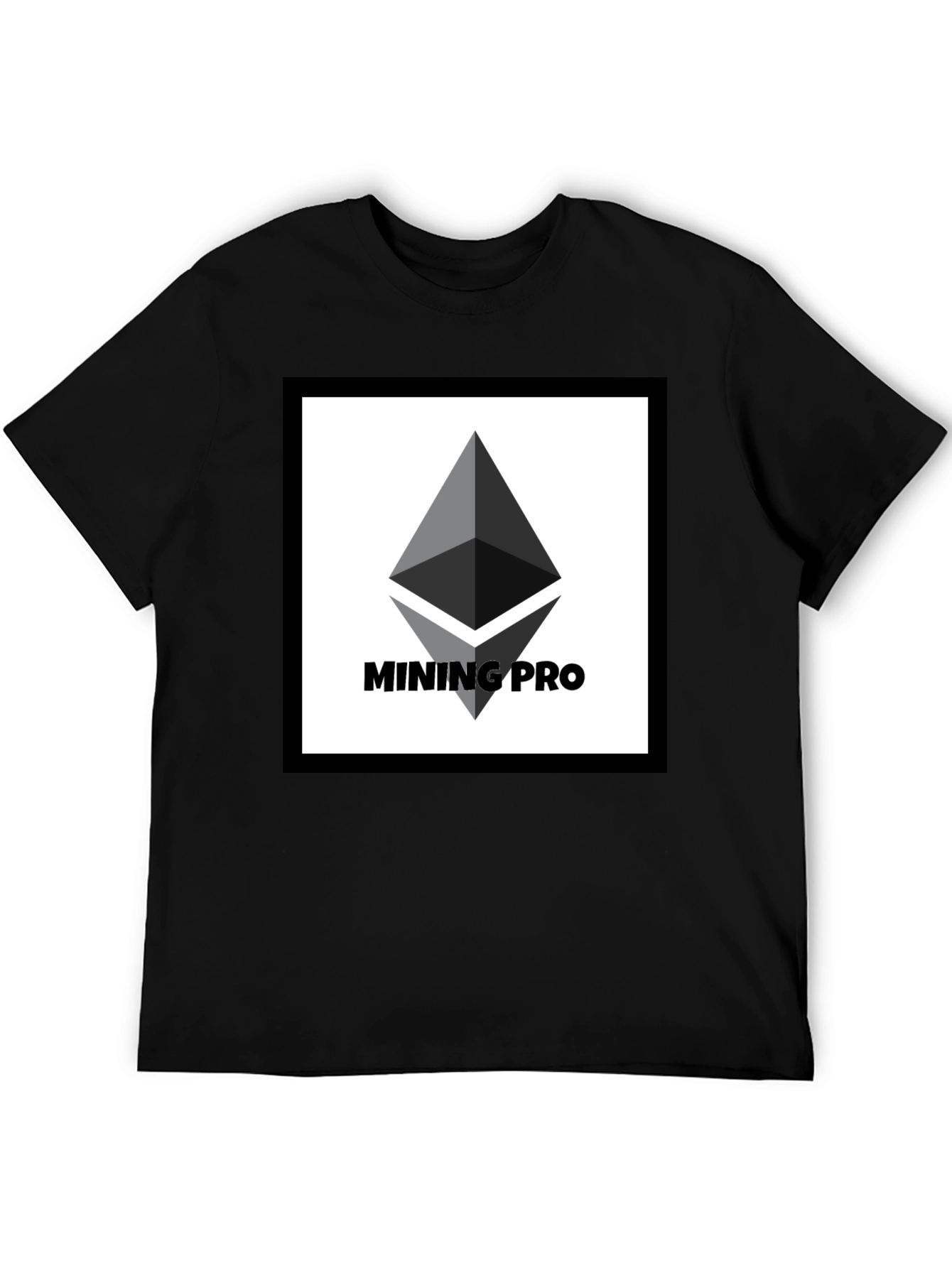 Ethereum Mining Pro Black T-Shirt