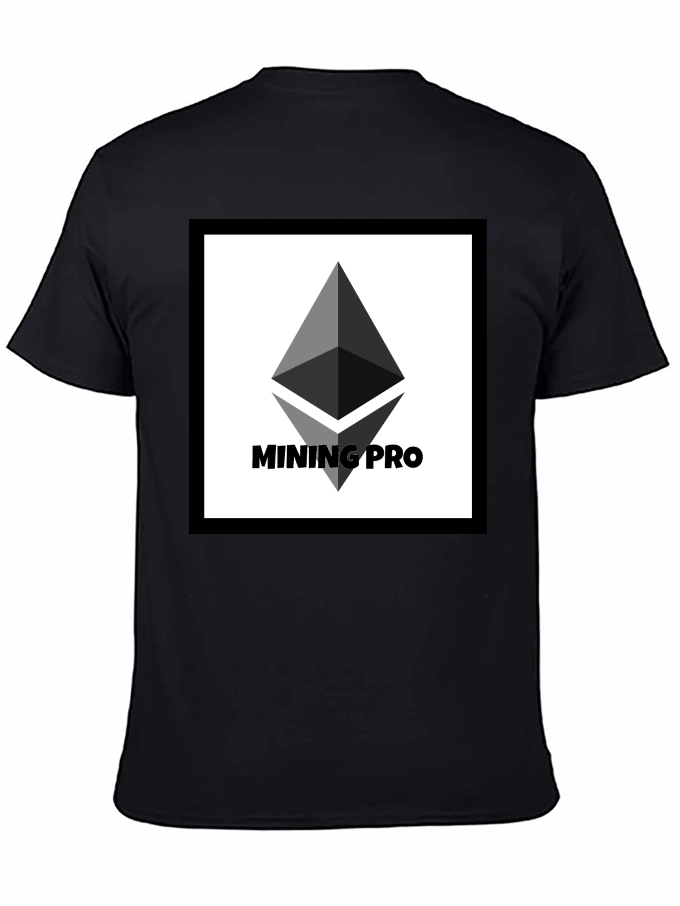 Ethereum Mining Pro Black T-Shirt