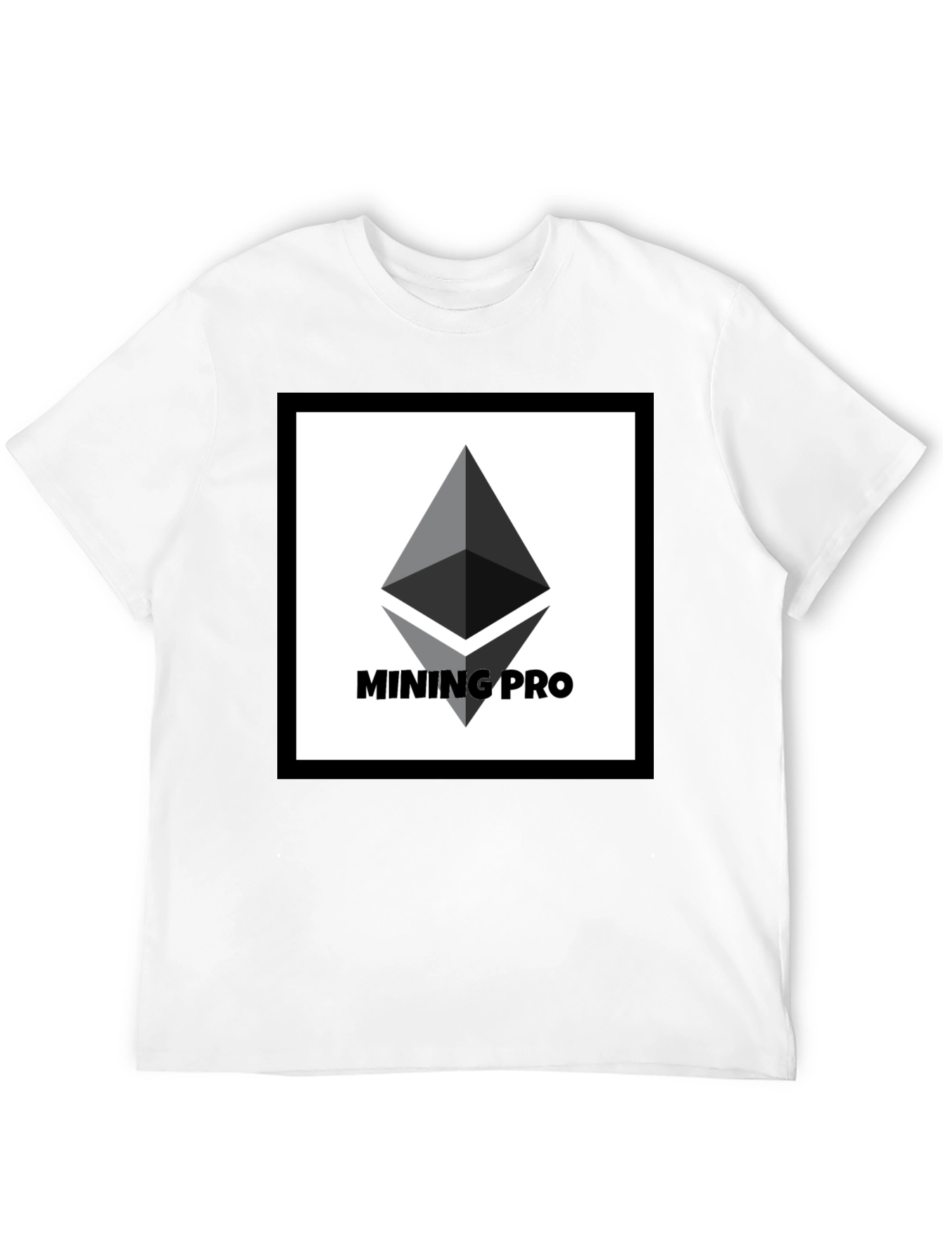 Ethereum Mining Pro Black T-Shirt