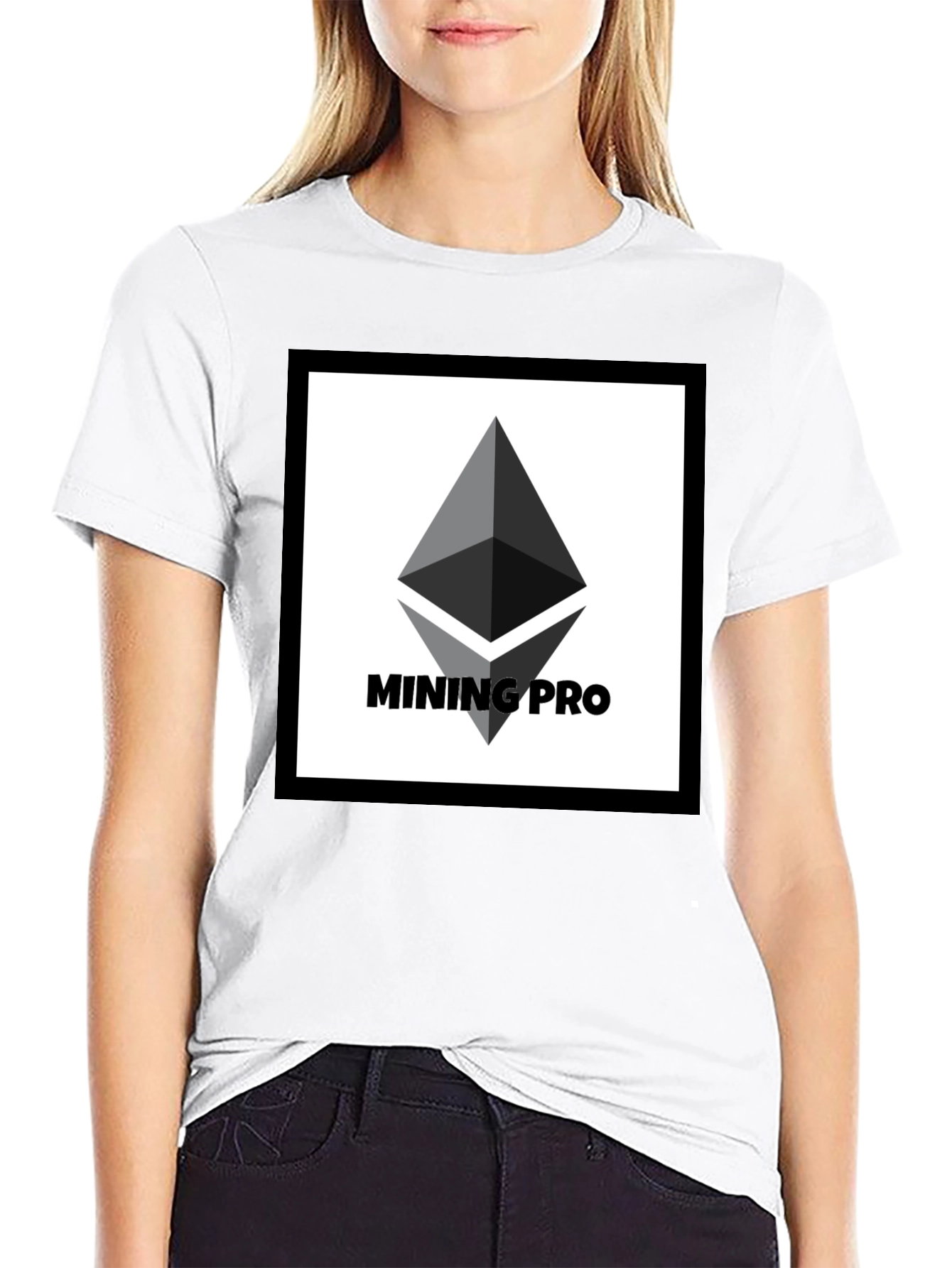 Ethereum Mining Pro Black T-Shirt