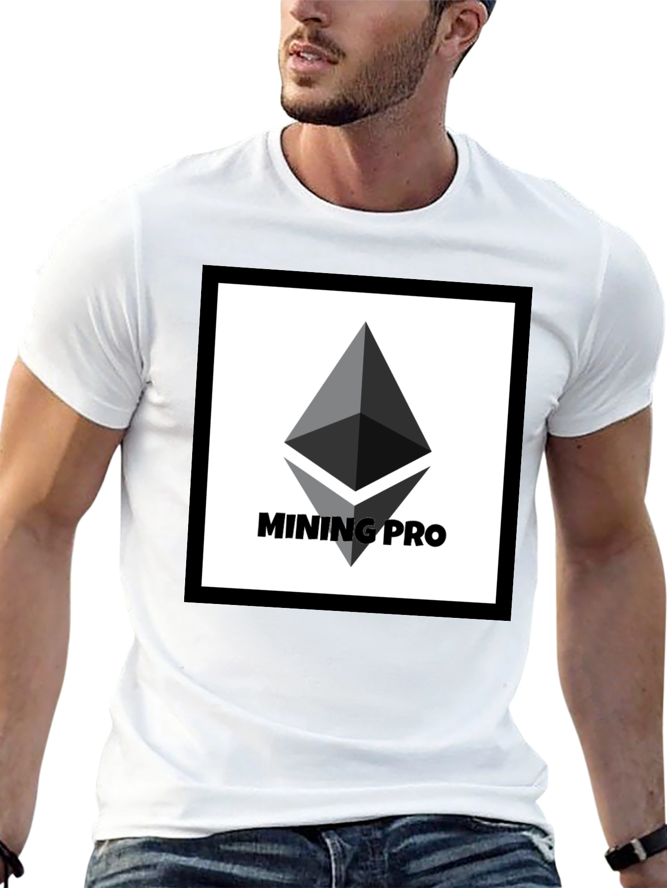 Ethereum Mining Pro Black T-Shirt