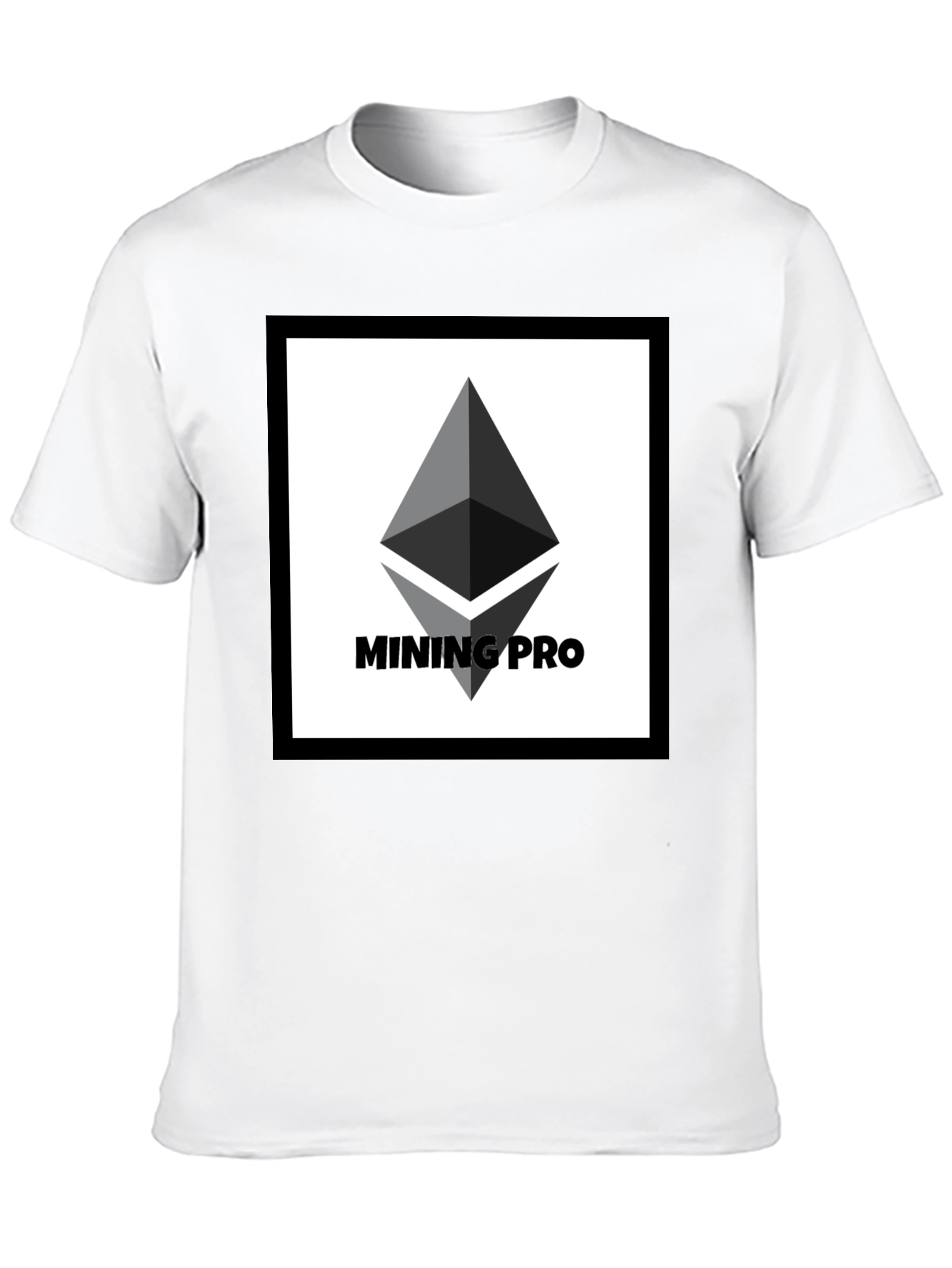 Ethereum Mining Pro Black T-Shirt