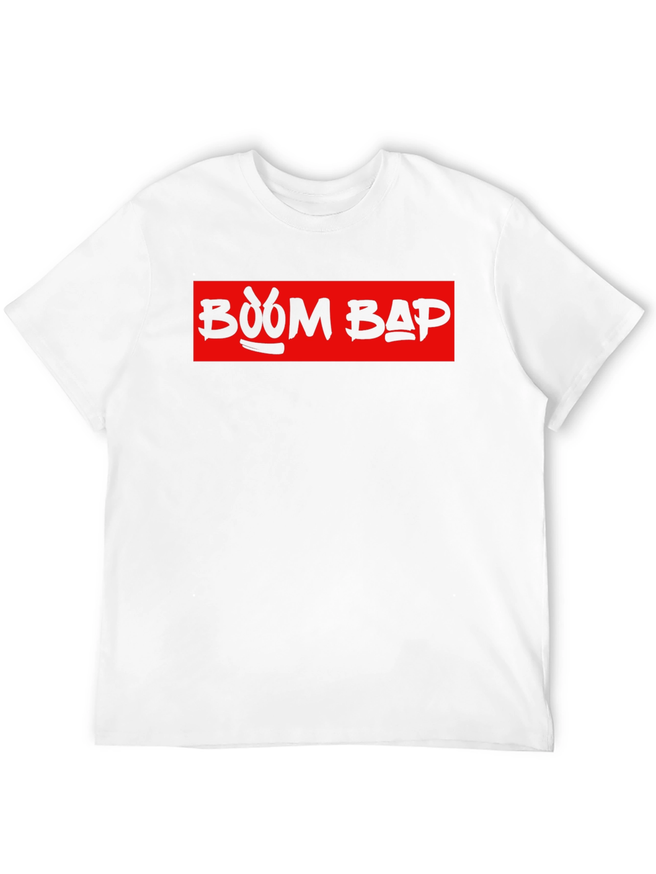 Boom Bap Graphic T-Shirt - Red and Black