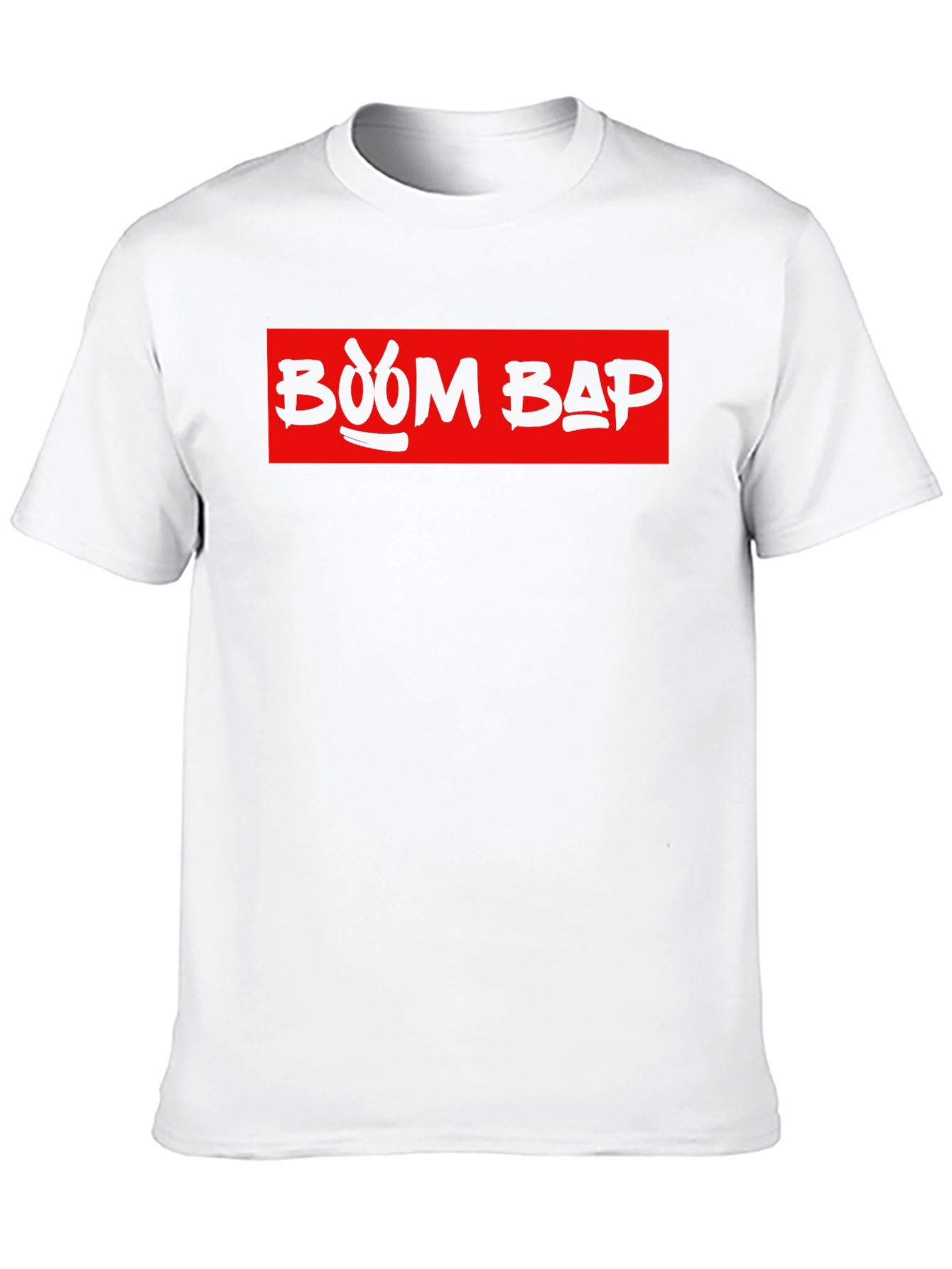 Boom Bap Graphic T-Shirt - Red and Black
