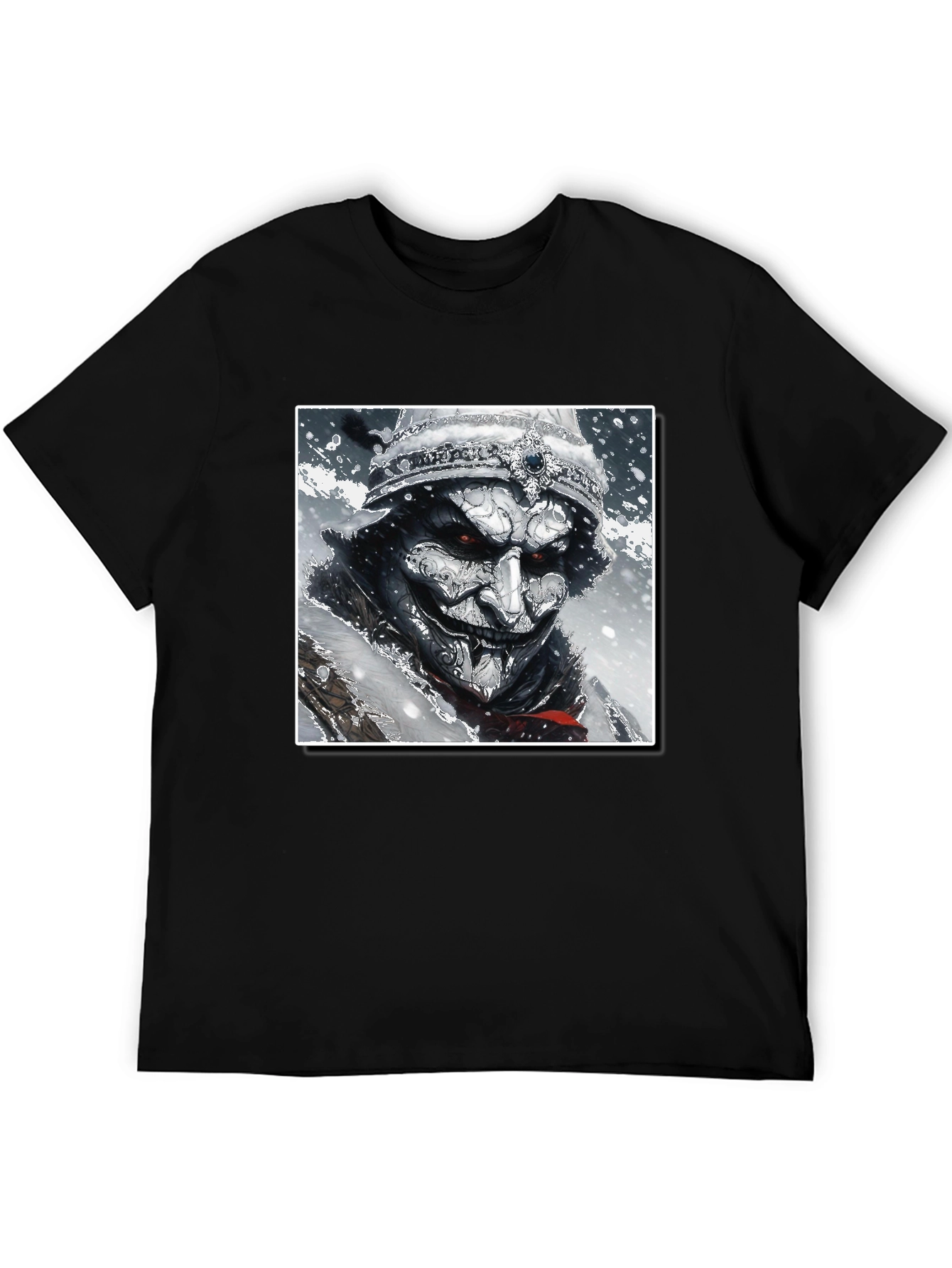 Samurai Warrior Graphic Black T-Shirt
