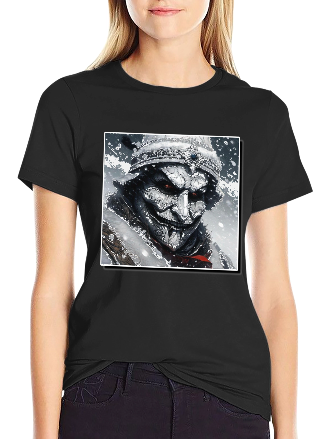 Samurai Warrior Graphic Black T-Shirt