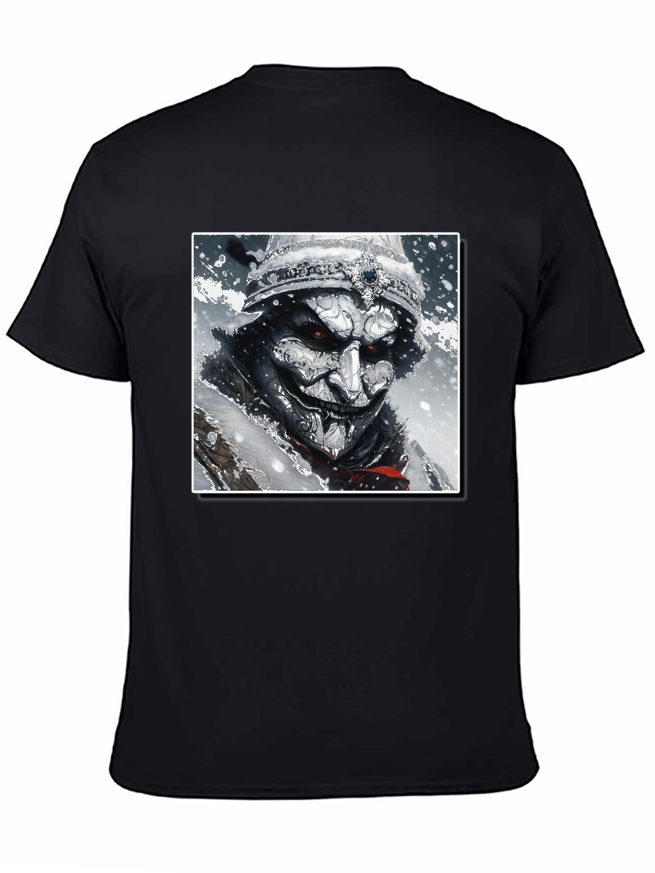 Samurai Warrior Graphic Black T-Shirt