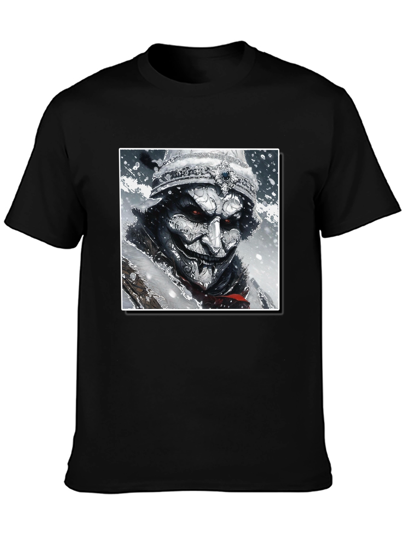 Samurai Warrior Graphic Black T-Shirt