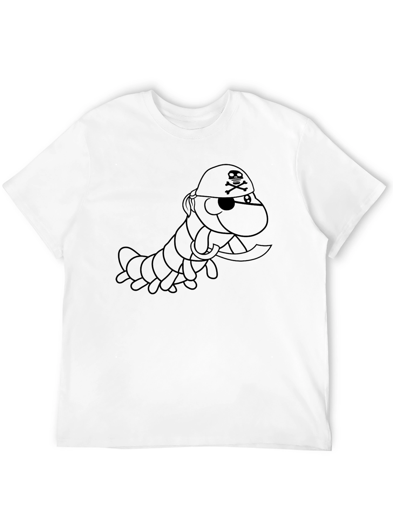 Pirate Caterpillar Graphic Tee