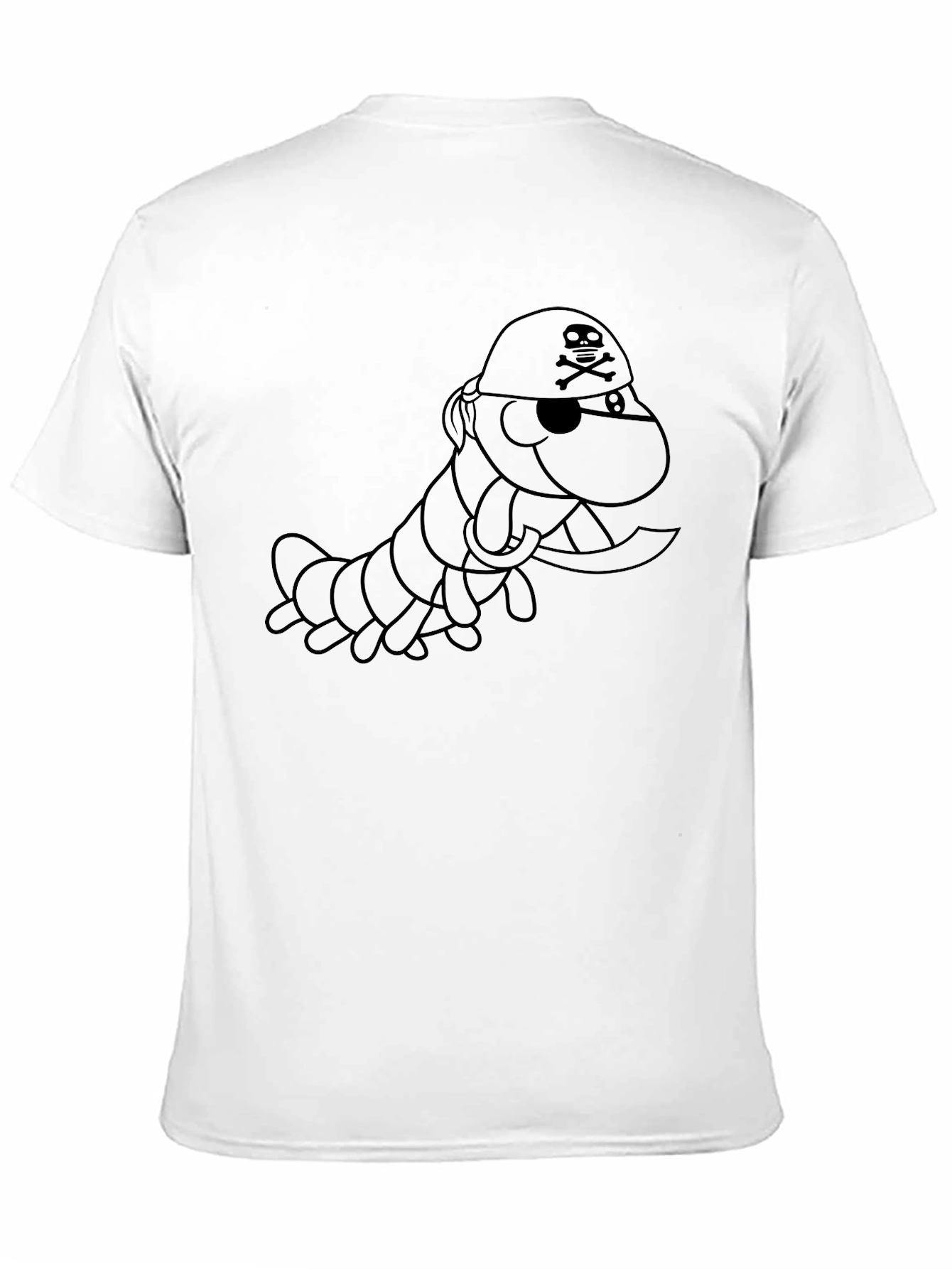 Pirate Caterpillar Graphic Tee