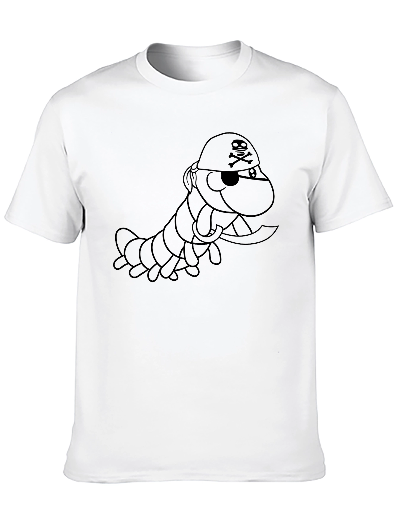 Pirate Caterpillar Graphic Tee