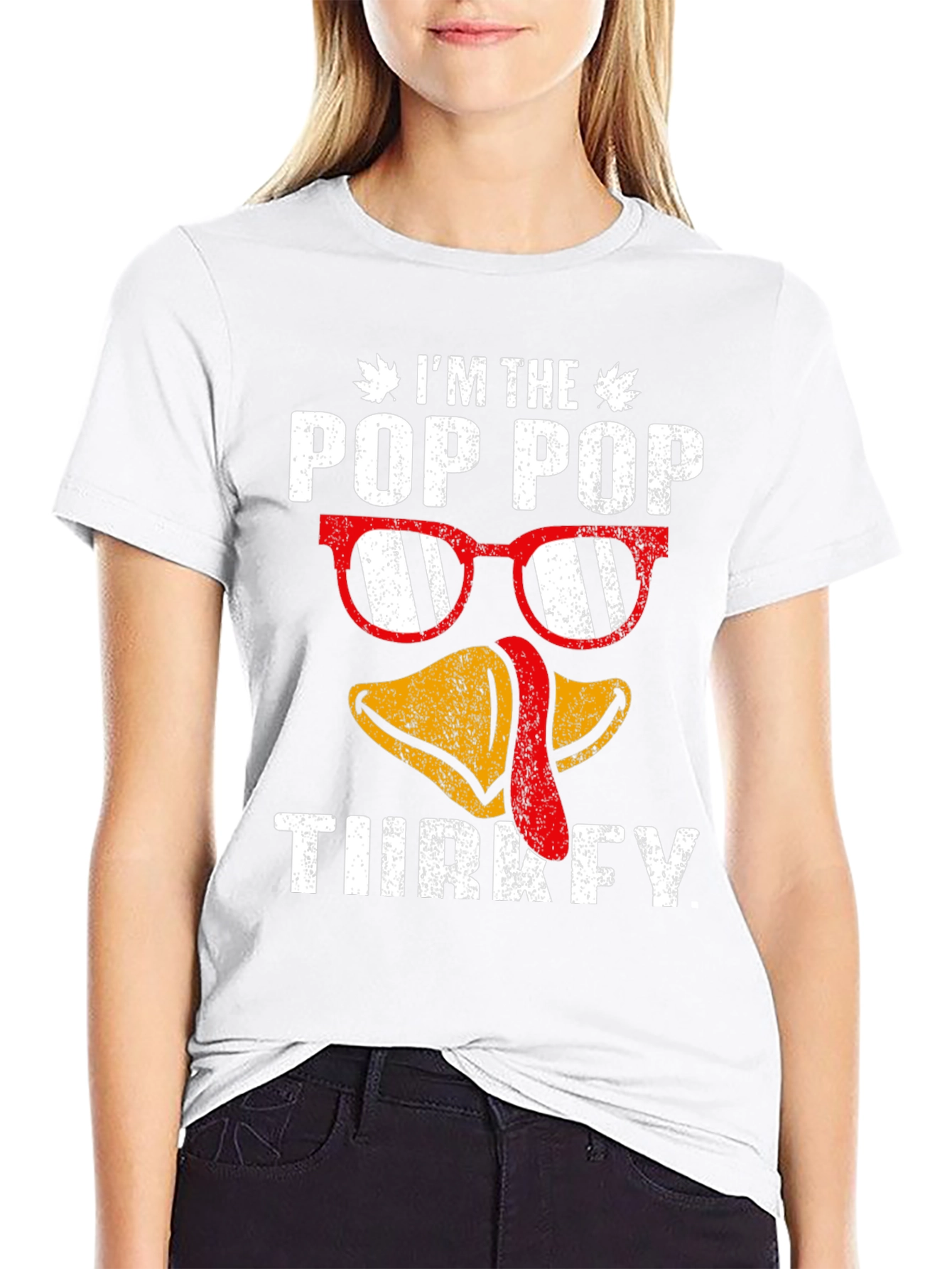 Pop Pop Turkey Thanksgiving T-Shirt
