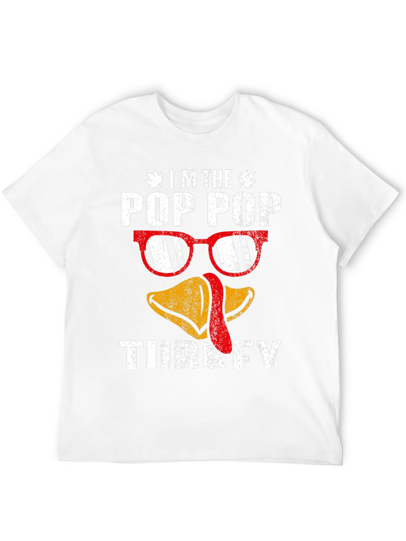 Pop Pop Turkey Thanksgiving T-Shirt