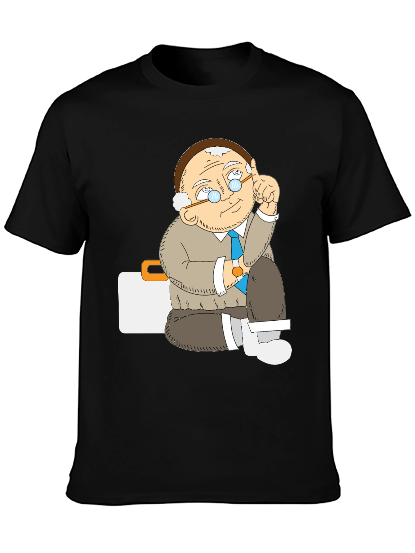 Professor Tee - Cartoon Character T-Shirt